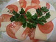 Итальянская закуска "Капрезе"