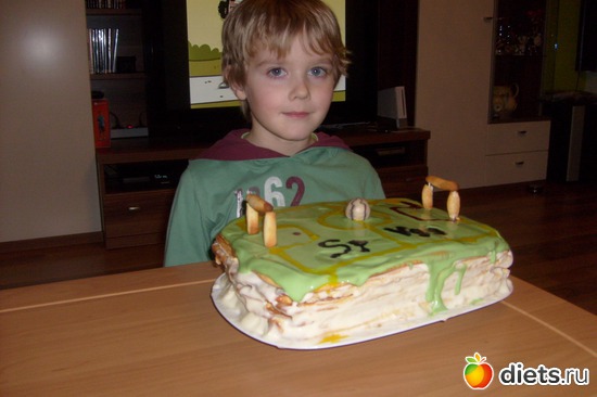 Торт пекла для Томаса, он у нас футблист, альбом: Отчет о поездке