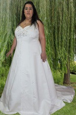 Свадебное платье для полных