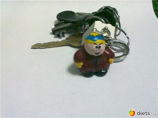 Картман, альбом: украшения из полимерной глины на заказ