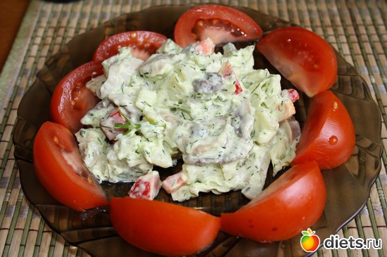 Теплый салат с картофелем, альбом: Фотографии Ваших блюд