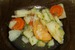 тушеные овощи (кабачок, репа, картофель, морковь)