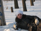 Красавица зима и я))