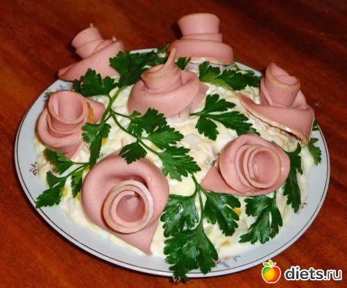 Украшения салатов и иных блюд