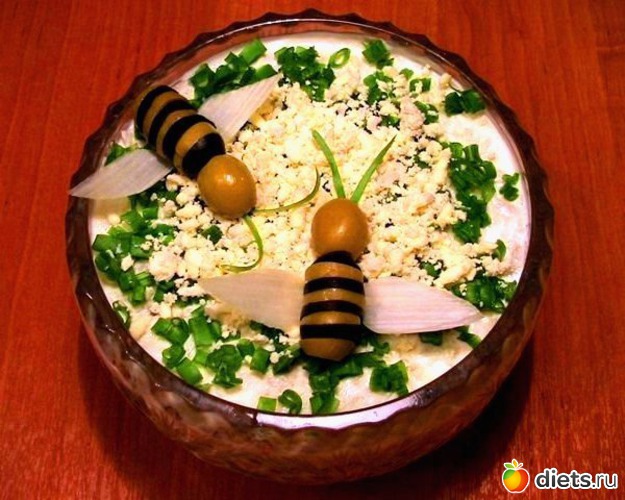 19 фото: Украшения салатов и иных блюд