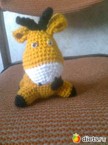 Жираф в анфас, альбом: Мои игрушки