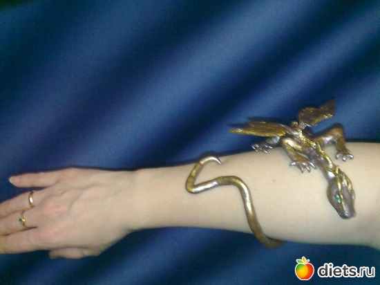 "Дракончик"на моей руке, альбом: украшения из полимерной глины на заказ