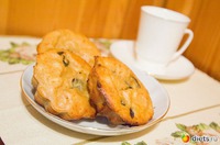 Творожные кексы из ржаной муки