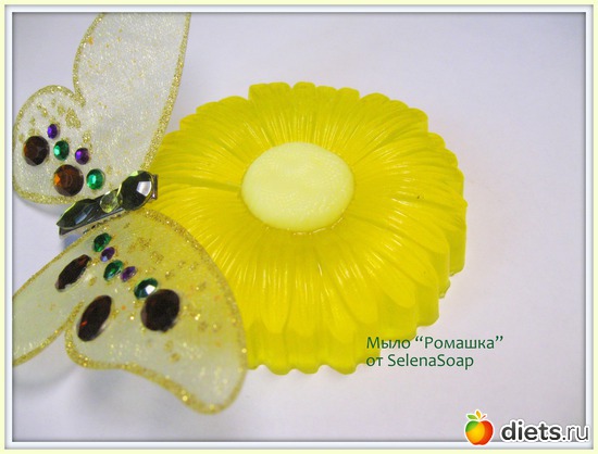 мыло Ромашка, альбом: Мыльная красота)) Автор работ- Blu_Lagun