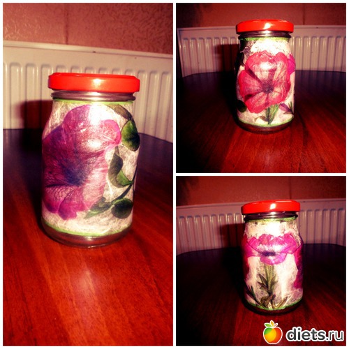 первая работа в стиле декапуж, альбом: на досуге