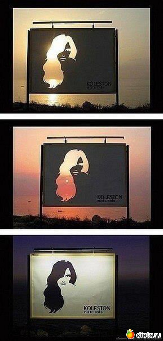 Реклама краски для волос, альбом: Креатив