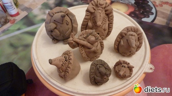 1 фото: Ежики