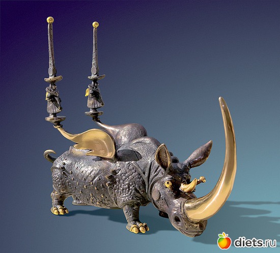 1 фото: бронзовые скульптуры Олега Пинчука