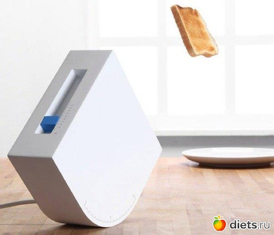 Тостер,выстреливающий тост прямо на тарелку, альбом: Креатив
