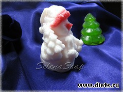 Новогоднее мыло) Сувенирное 2013 год