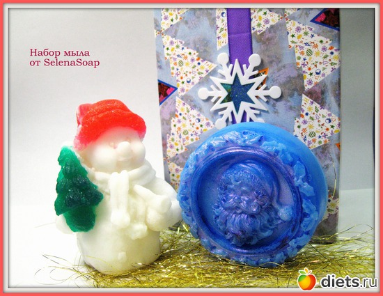 11 фото: Новогоднее мыло) Сувенирное 2013 год