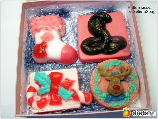 13 фото: Новогоднее мыло) Сувенирное 2013 год