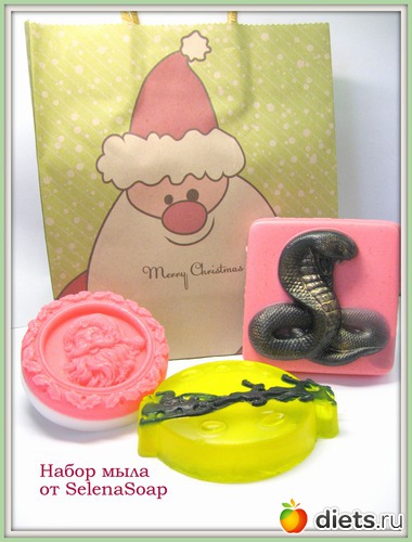 16 фото: Новогоднее мыло) Сувенирное 2013 год