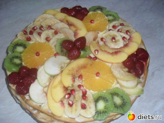 2 фото: Торт Тропиканочка