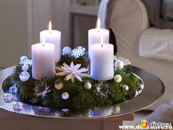 Как украсить квартиру на Новый год 2013 (35 фото)