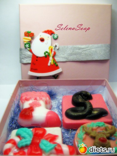 17 фото: Новогоднее мыло) Сувенирное 2013 год
