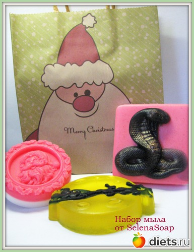 18 фото: Новогоднее мыло) Сувенирное 2013 год