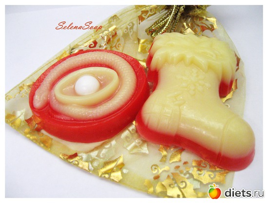 31 фото: Новогоднее мыло) Сувенирное 2013 год