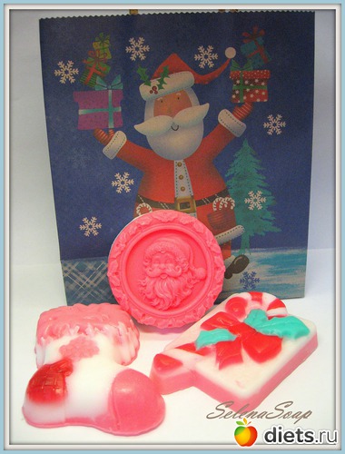 32 фото: Новогоднее мыло) Сувенирное 2013 год