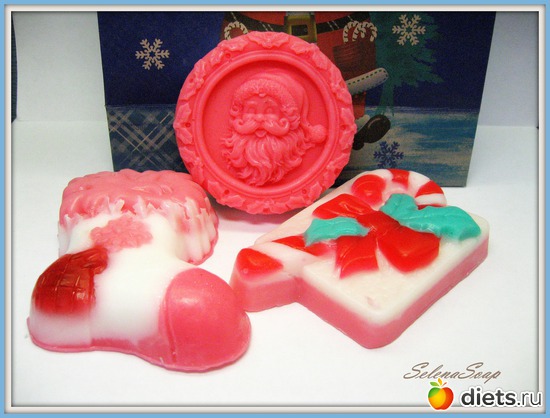 33 фото: Новогоднее мыло) Сувенирное 2013 год