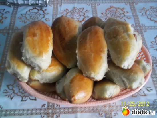 пирожки с яблочно- тыквенной начинкой., альбом: кулинария