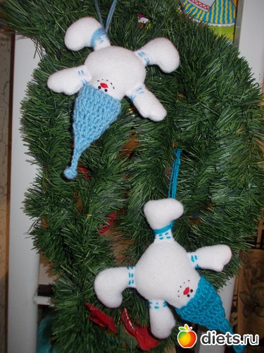 6 фото: снеговики