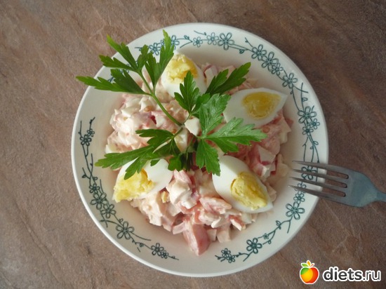 Салат "Коралловый", альбом: Моя кулинария