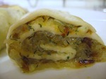 Рулет луковый.
