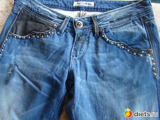 Джинсы RossoDisera Италия Новые, альбом: Гаражная распродажа.