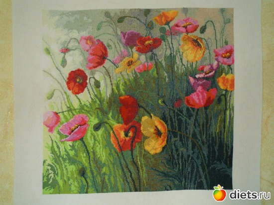 маковое поле, альбом: Мои вышивки