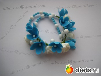 бижутерия из холодного фарфора