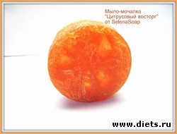 МЫЛО-МОЧАЛКА "ЦИТРУСОВЫЙ ВОСТОРГ"