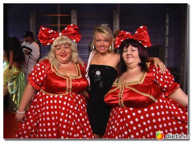 3 жирных девушек. Три толстушки. Три толстых женщины. Новогодние толстухи. Вечеринка толстых женщин.