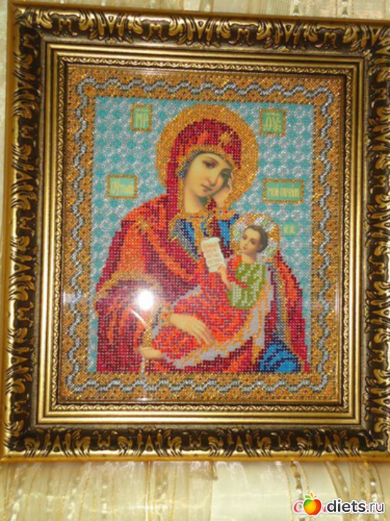 Вышивка бисером "Утоли мои печали", альбом: ВЫШИВАНИЕ