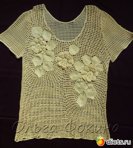 Работа в технике Ирландское кружево (связано на заказ), альбом: Моё вязание, моё хобби