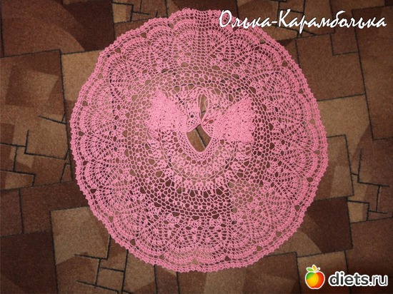 Платьице племяшке, альбом: Моё вязание, моё хобби