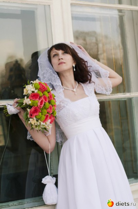 вот такой я была невестой)