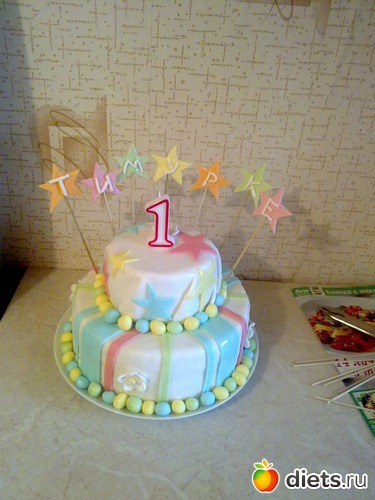 1 фото: Торт