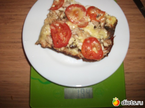 Диетическая пицца в отрезке, альбом: Я-Поварёшка