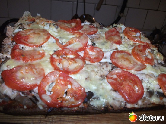 Диетическая пицца без муки, альбом: Я-Поварёшка