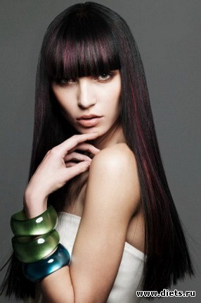 Волосы роскошные......