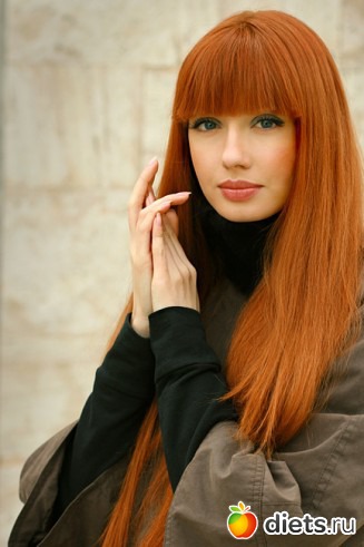 Волосы роскошные......