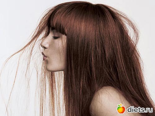 Волосы роскошные......