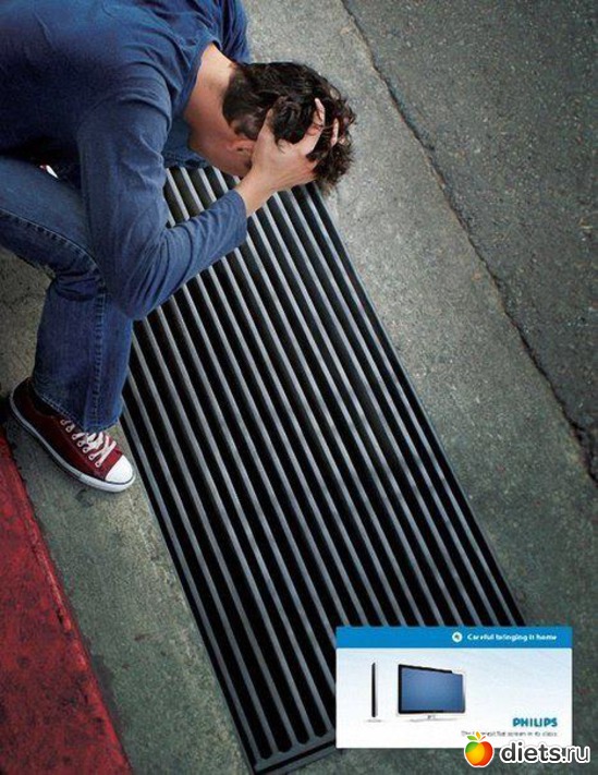 Реклама супер-тонких телевизоров, альбом: Креатив