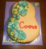 Торт с орхидеями, спасибо вам за поддержку!